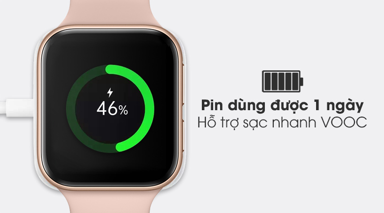 Đồng hồ thông minh Oppo Watch 41mm Hồng