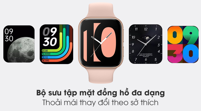 Đồng hồ thông minh Oppo Watch 41mm Hồng