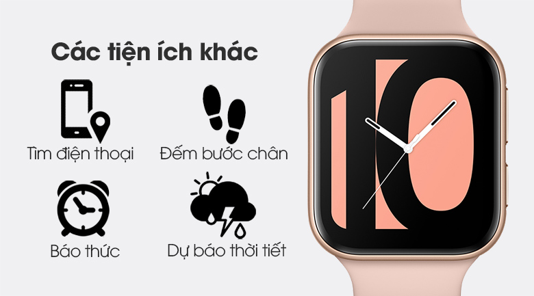 Đồng hồ thông minh Oppo Watch 41mm Hồng