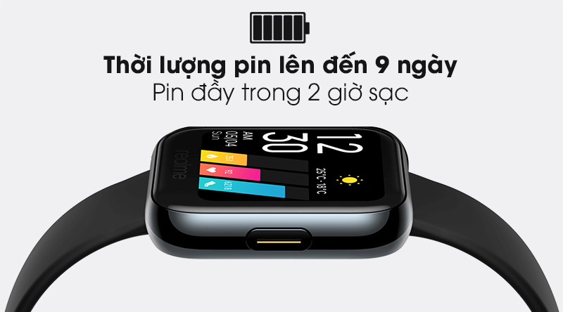 Đồng hồ thông minh Realme Watch dây silicone