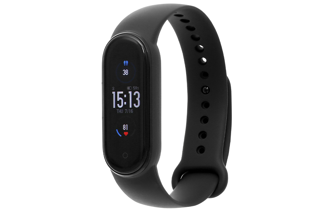 Vòng đeo tay thông minh Mi Band 5 Màu Đen
