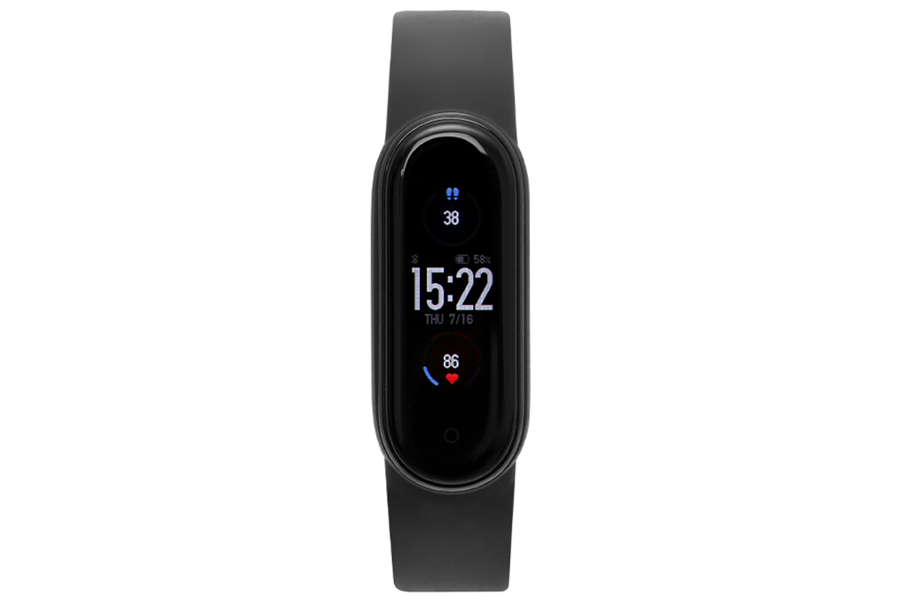 Vòng đeo tay thông minh Mi Band 5 Màu Đen