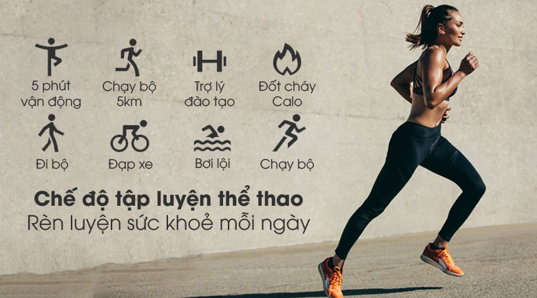 Đồng hồ Oppo Watch 41mm dây silicone bạc giúp người dùng rèn luyện thân thể mỗi ngày