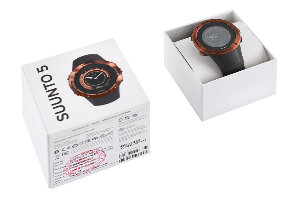 Đồng hồ thông minh Suunto 5 46mm Xám Màu Xám