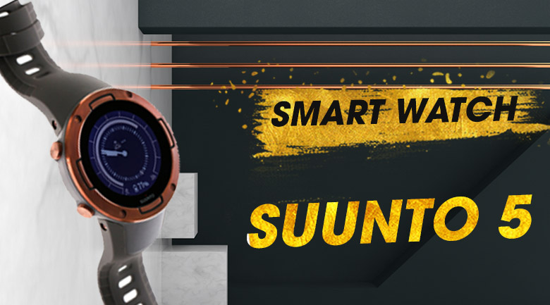 Đồng hồ thông minh Suunto 5 46mm Đen
