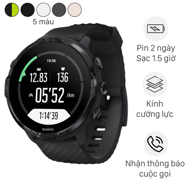 Đồng hồ thông minh Suunto 7 50mm