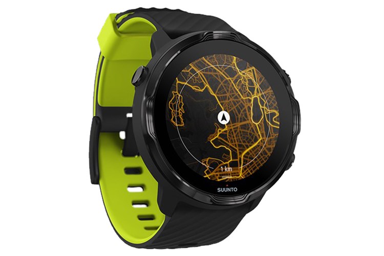 Đồng hồ thông minh Suunto 7 50mm Màu Đen - Xanh lá