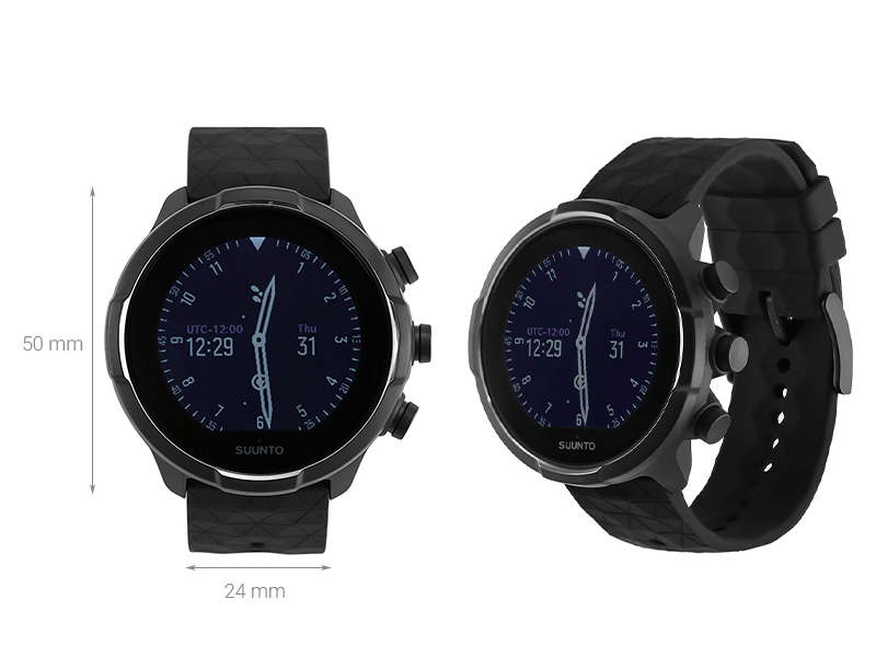 suunto9BARO TITANIUM Suunto 9 Baro Charcoal Black Titanium - ultra