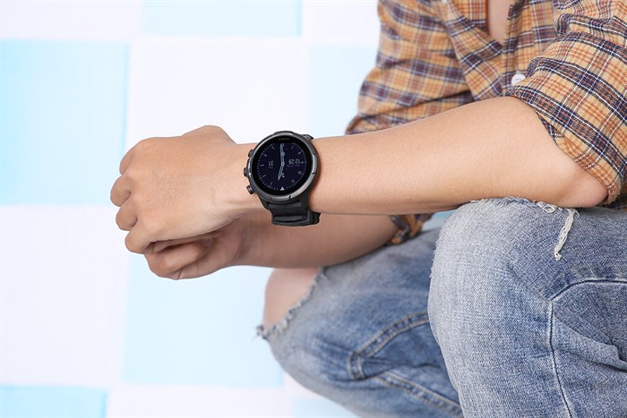 Đồng hồ thông minh Suunto 9 Baro Titanium 50mm Đen Màu Đen