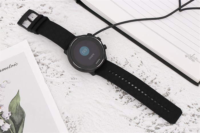 Đồng hồ thông minh Suunto 9 Baro Titanium 50mm Đen Màu Đen