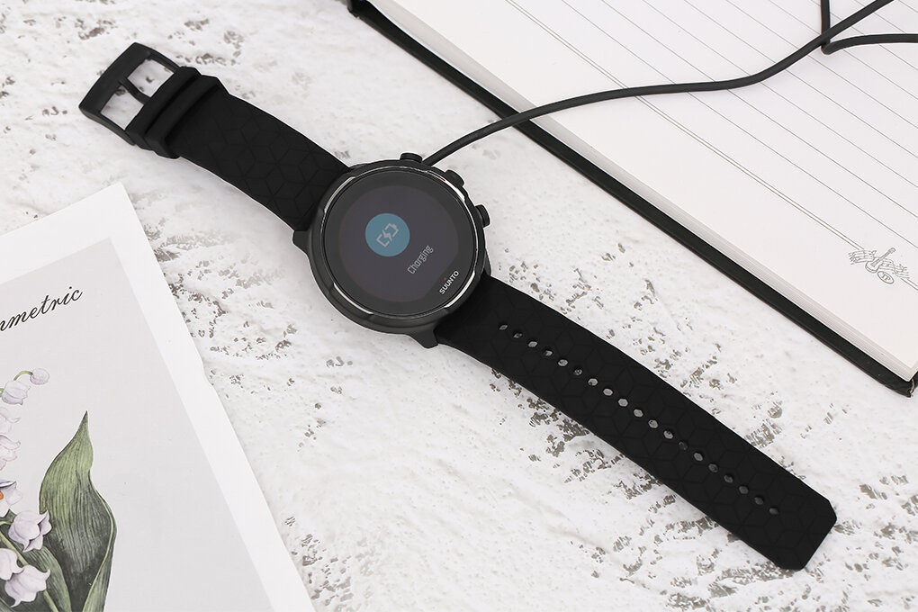 Đồng hồ thông minh Suunto 9 Baro Titanium 50mm Đen - 5