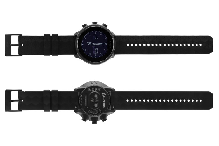 Đồng hồ thông minh Suunto 9 Baro Titanium 50mm Đen Màu Đen