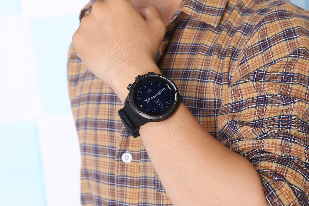 Đồng hồ thông minh Suunto 9 Baro Titanium 50mm Đen Màu Đen