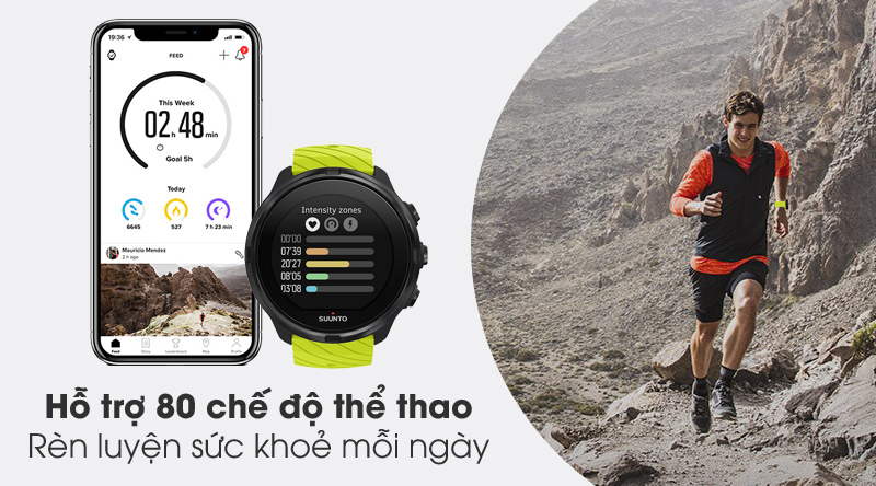 Đồng hồ thông minh Suunto 9 50mm