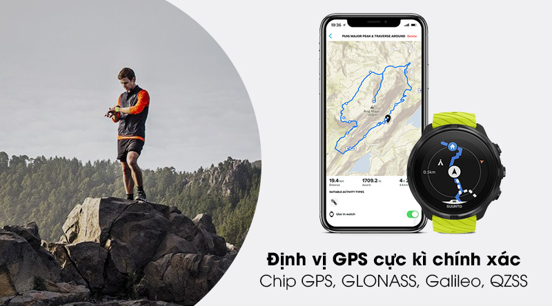 Đồng hồ thông minh Suunto 9 50mm