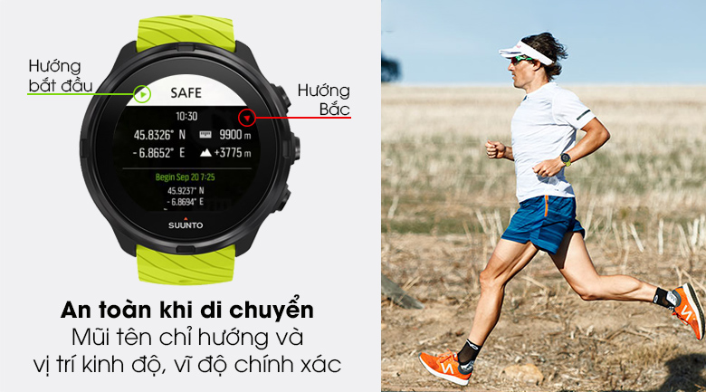 Đồng hồ thông minh Suunto 9 50mm