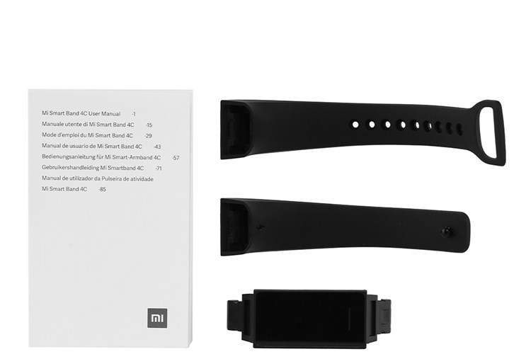 Vòng đeo tay thông minh Mi Band 4C Màu Đen