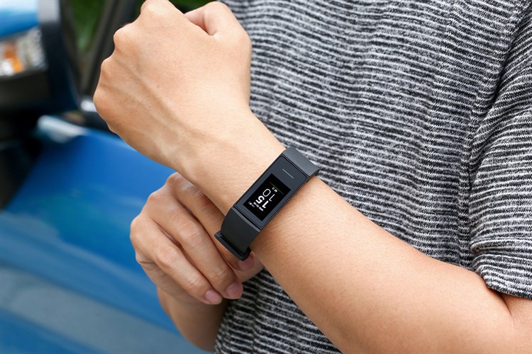 Vòng đeo tay thông minh Mi Band 4C Màu Đen