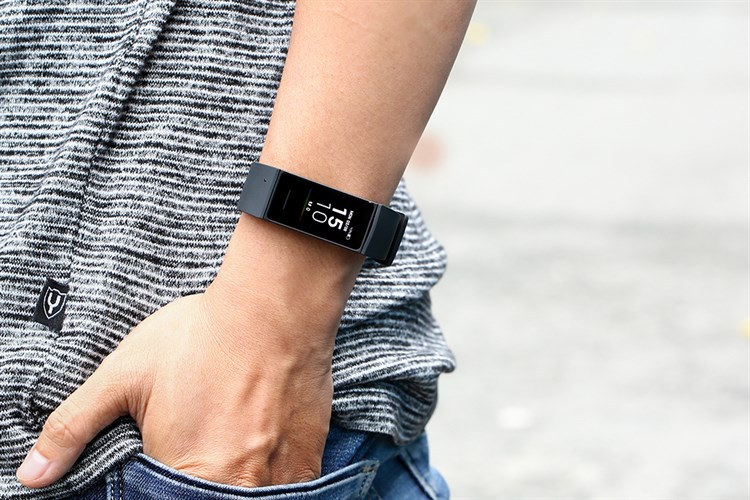 Vòng đeo tay thông minh Mi Band 4C Màu Đen