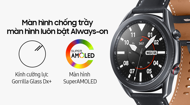 Đồng hồ thông minh Samsung Galaxy Watch 3 45mm Đen