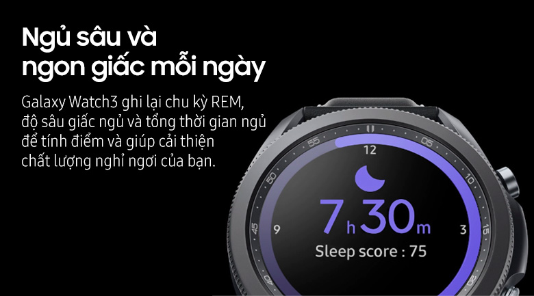 Đồng hồ thông minh Samsung Galaxy Watch 3 45mm Đen