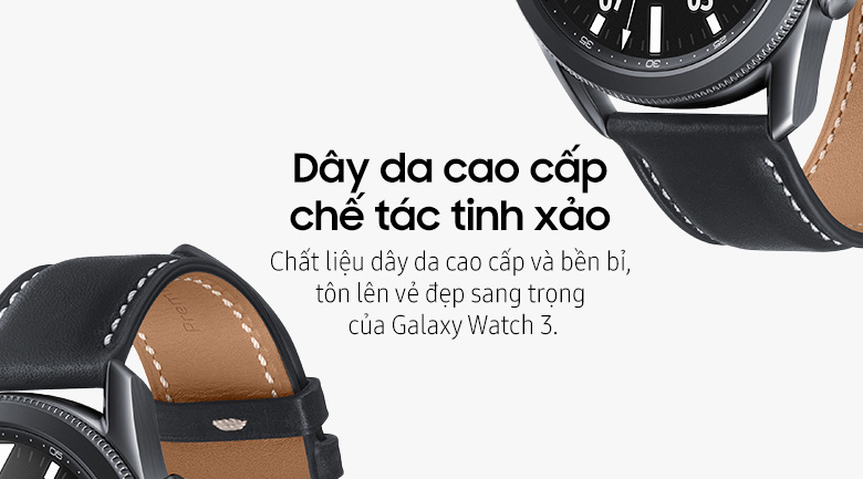 Đồng hồ thông minh Samsung Galaxy Watch 3 45mm Đen