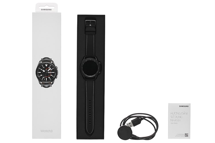 Đồng hồ thông minh Samsung Galaxy Watch 3 45mm Đen Màu Đen
