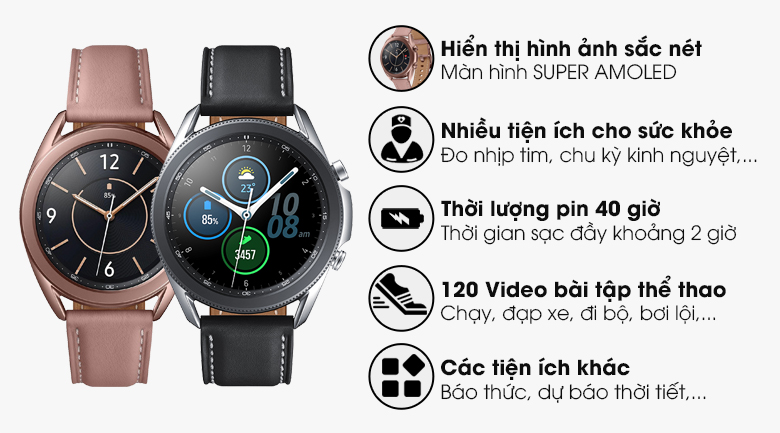 Giá rẻ Galaxy Watch 3: Sở hữu một chiếc đồng hồ thông minh Galaxy Watch 3 với giá rẻ hơn bạn nghĩ! Với giá cả phải chăng và chất lượng hoàn hảo, Galaxy Watch 3 sẽ đem lại cho bạn trải nghiệm mới mẻ và thú vị trong mọi thời gian của ngày. Đừng bỏ lỡ cơ hội sở hữu chiếc đồng hồ thông minh với giá ưu đãi chỉ có trên Galaxy Watch 3!