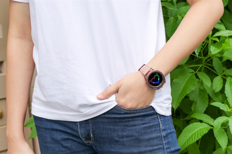Đồng hồ thông minh Samsung Galaxy Watch 3 41mm Hồng Màu Hồng