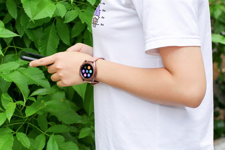 Đồng hồ thông minh Samsung Galaxy Watch 3 41mm Hồng Màu Hồng