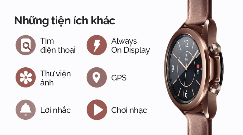 Đồng hồ thông minh Samsung Galaxy Watch 3 LTE 45mm Đen