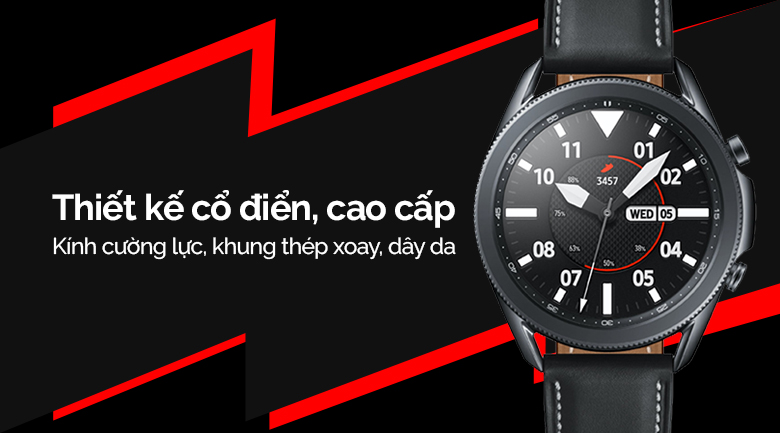 Đồng hồ thông minh Samsung Galaxy Watch 3 LTE 45mm Đen