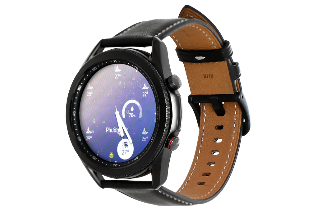 Đồng hồ thông minh Samsung Galaxy Watch 3 LTE 45mm Đen Màu Đen