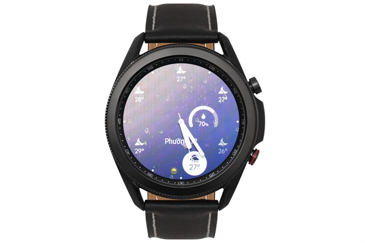 Đồng hồ thông minh Samsung Galaxy Watch 3 LTE 45mm Đen Màu Đen