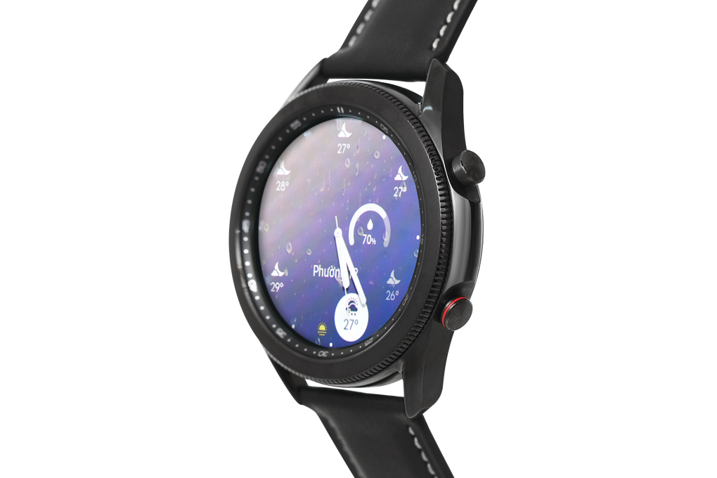Đồng hồ thông minh Samsung Galaxy Watch 3 LTE 45mm Đen Màu Đen