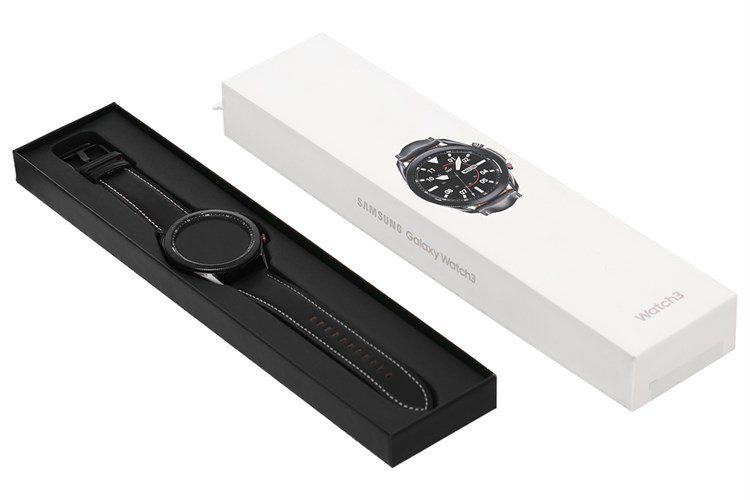 Đồng hồ thông minh Samsung Galaxy Watch 3 LTE 45mm Đen Màu Đen