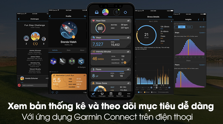 Đồng hồ thông minh Garmin Approach S62 47mm