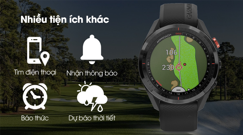 Đồng hồ thông minh Garmin Approach S62 47mm