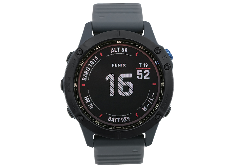 Siêu thị đồng hồ thông minh Garmin Fenix 6 Pro Solar dây silicone