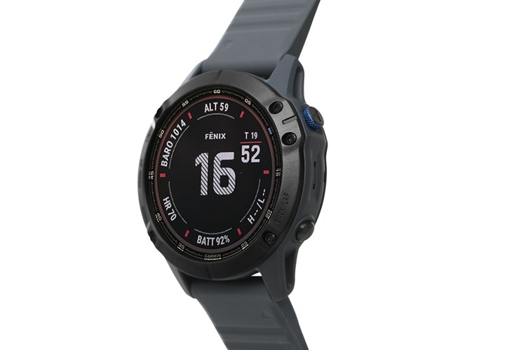 Đồng hồ thông minh Garmin Fenix 6 Pro Solar 47mm Xám Màu Xám