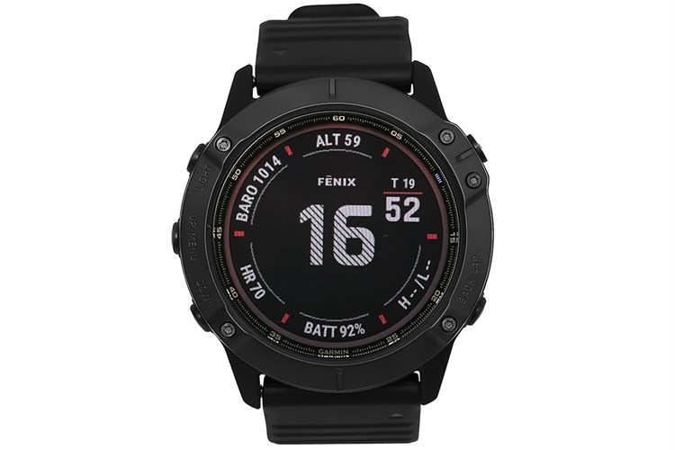 Đồng hồ thông minh Garmin Fenix 6X Sapphire 51mm Đen Màu Đen
