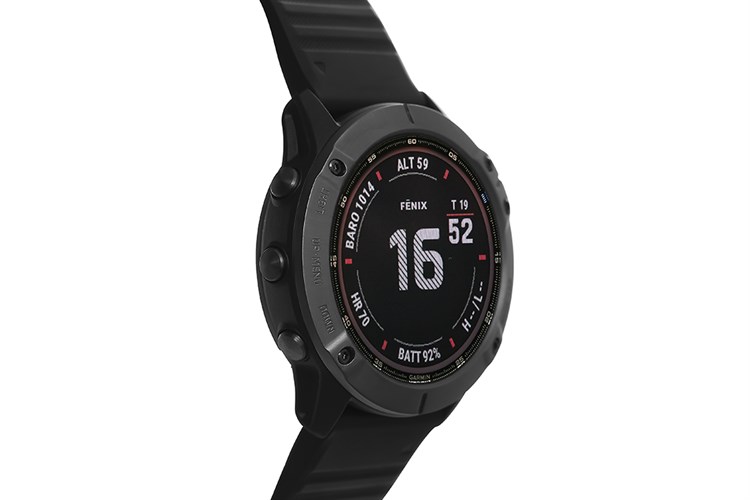 Đồng hồ thông minh Garmin Fenix 6X Sapphire 51mm Đen Màu Đen