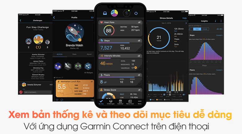 Đồng hồ thông minh Garmin Instinct Solar 45mm Đen