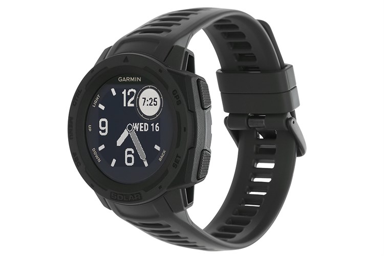 Đồng hồ thông minh Garmin Instinct Solar 45mm Đen Màu Đen