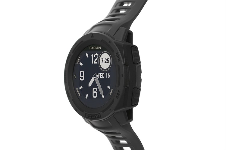 Đồng hồ thông minh Garmin Instinct Solar 45mm Đen Màu Đen