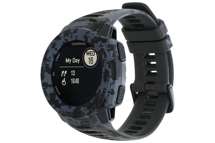 Đồng hồ thông minh Garmin Instinct Solar 45mm Xám Màu Xám