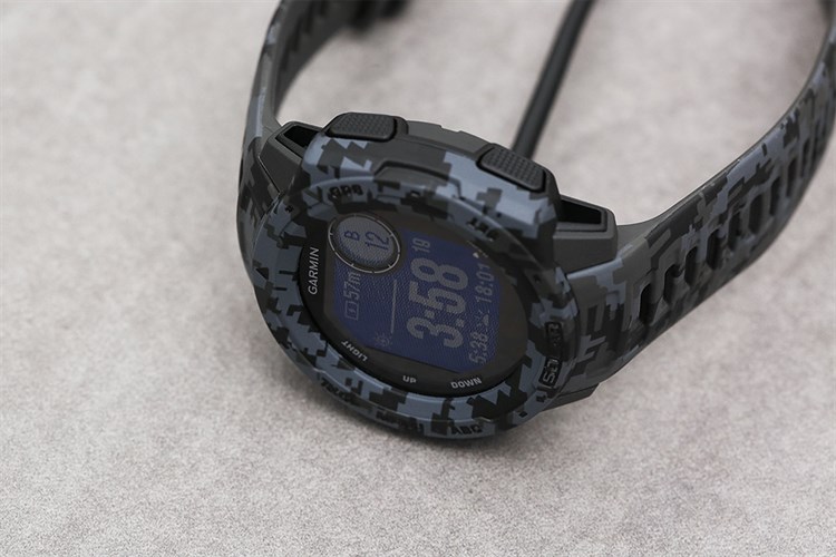 Đồng hồ thông minh Garmin Instinct Solar 45mm Xám Màu Xám