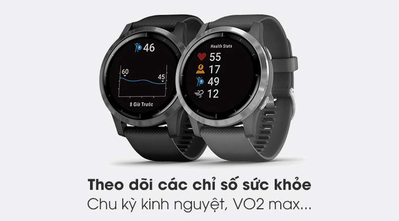 Đồng hồ thông minh Garmin Vivoactive 4 45mm Đen