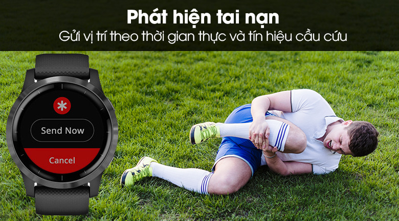 Đồng hồ thông minh Garmin Vivoactive 4 45mm Đen