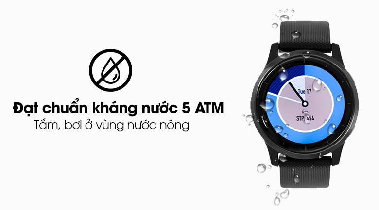 Đồng hồ thông minh Garmin Vivoactive 4 45mm Đen
